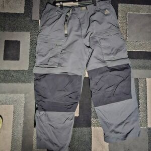 Nike ACG Smith Summit Convertible Cargo Pants Mens XXL Gray Excellent